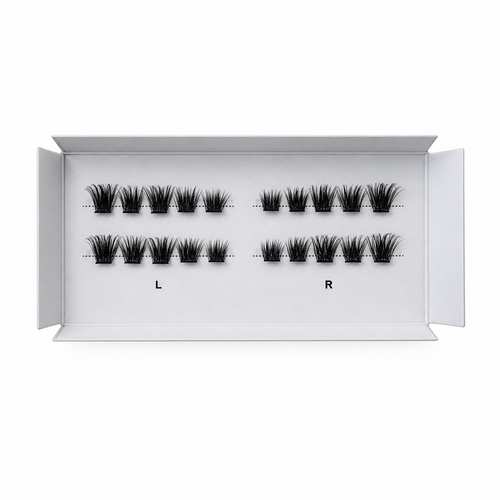 Lite Volume Trial Travel Pack Pre-Glued Lash Clusters Extensions